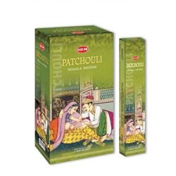 PATCHOULI Masala Incense, Hem (ПАЧУЛИ масала благовония палочки, Хем), уп. 15 г.