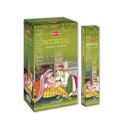 PATCHOULI Masala Incense, Hem (ПАЧУЛИ масала благовония палочки, Хем), уп. 15 г.