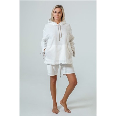 Manika Belle 1002/482/01/1 белый, Шорты, Худи
