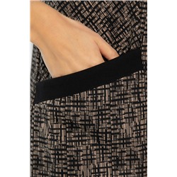 Платье Твоя мода (коричневое) П13746-19М