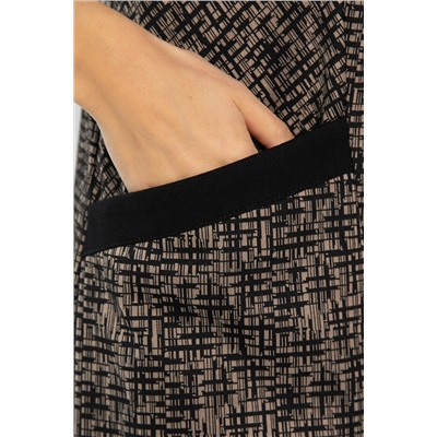 Платье Твоя мода (коричневое) П13746-19М