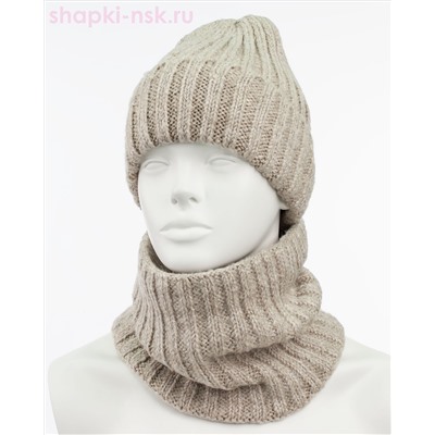 Q 200 D 200 Комплект флис (колпак+снуд) (52-54)