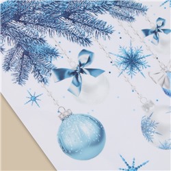 Виниловые наклейки на окна «Волшебный праздник», многоразовые, 70 × 25 см