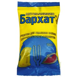 Средство д/удаления накипи с нагревательных элементов, из чайников/утюгов 100г (пакет) Бархат