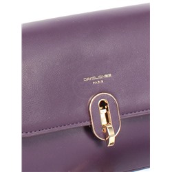 Сумка женская искусственная кожа DJ-cm 6756-PURPLE,  1отд,  плечевой ремень,  фиолетовый 256054