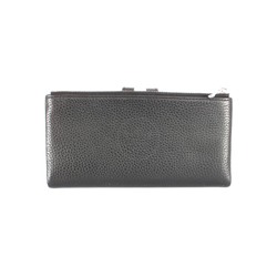 Кошелек женский натуральная кожа Cossroll-2202-9920B-2,  6отд,  13карм,  черный 251857