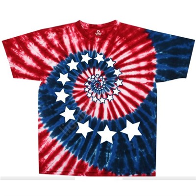Футболка "Stars & Stripes Spiral" (США)