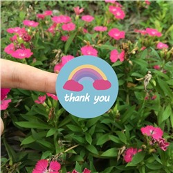 Стикер «Thank You», круглый