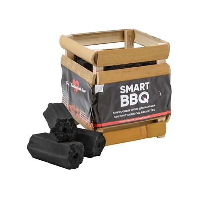 SMART BBQ2, кокосовый уголь для гриля и барбекю 753059