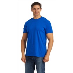 Футболка васильковая