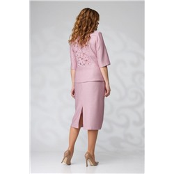 Viola Style 2707 розовый, Юбка,  Жакет