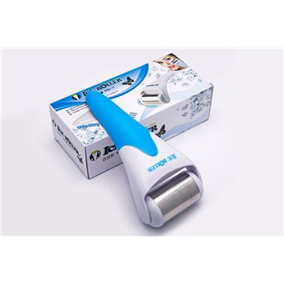 ICE ROLLER (Ледяной роллер С МЕТАЛЛИЧЕСКОЙ НАСАДКОЙ для красоты и здоровья), 1 шт.
