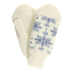 Варежки женские "Снежинка" КРУГ 3414-1