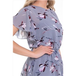 Платье Нимфа (шифон,грей)