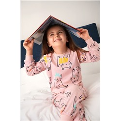 Хлопковая пижама для девочки Happyfox