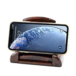 Подставка под телефон из обсидиана 130*55*105мм.