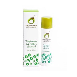Lip Balm COCONUT, Tropicana (Бальзам для губ КОКОС, Тропикана), 4,5 г.