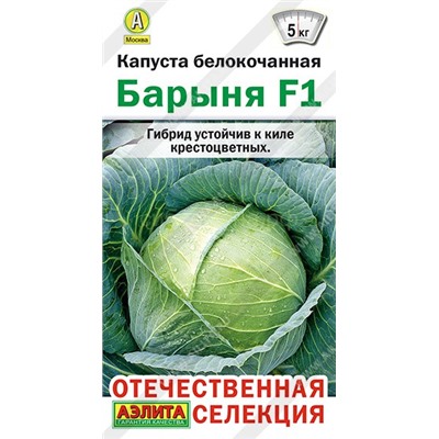 Капуста бк Барыня  F1 (Аэлита)
