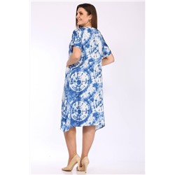Lady Style Classic 2575 голубой_с_белым, Платье
