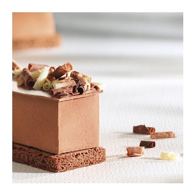 Шоколадная стружка мраморная Barry Callebaut, 1 кг (CHX-BS-22282E0-07B)