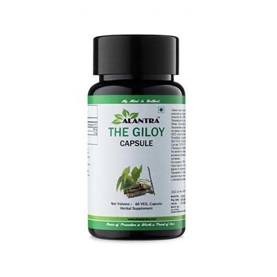 THE GILOY Capsule, Alantra (Аюрведические капсулы ГИЛОЙ, ГУДУЧИ, Алантра), 60 капс.