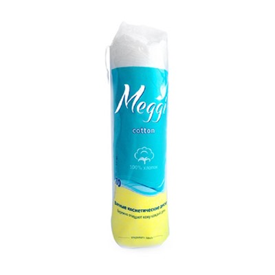 Ватные диски Meggi  80 шт.