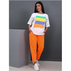 Поп-арт - костюм оранжевый