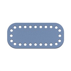 Дно для сумки мини 5 х 11 см. Джинс
