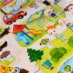 Пазлы MAXI «В городе» (20 элементов) Baby Toys