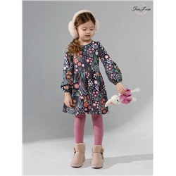 Платье Моана жемчуг на черном