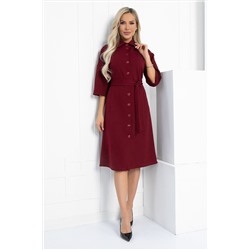 Платье Кэсси (бордовое) П12870-4М