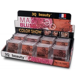 Румяна 3Q BEAUTY 1-цветные Max blash BL-8506  т.02 Karite