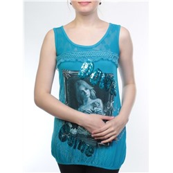 006D0418001 Туника женская (90% вискоза, 10% эластан ) размер свободный 44-46