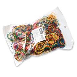 Резинки банковские Alingar 25мм 100гр. цветные  AL5509-100