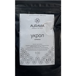 УКРОП семена, AURAMA, (пакет), 100 г. - СРОК ГОДНОСТИ ДО 10 МАРТА 2025 ГОДА