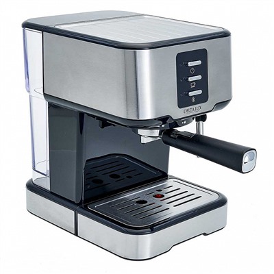 Кофеварка 850 Вт, 1,5 л, 15 бар DELTA LUX DE-2001 черная