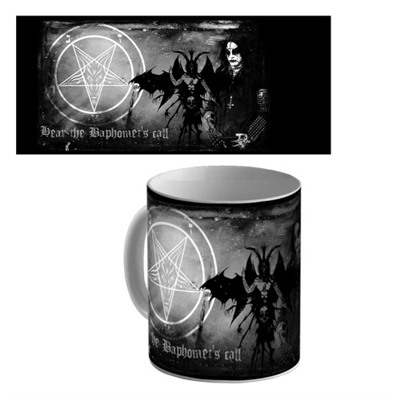 Кружка керамическая "Baphometh" (satanic)