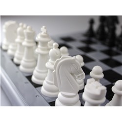 Игра настольная «Шахматы» большие (серые)