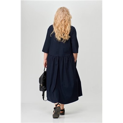 Avenue Fashion 0116 синий, Платье