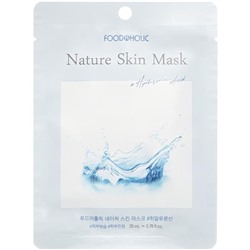 FOODAHOLIC NATURE SKIN Маска тканевая с Гиалуроновой кислотой Hyaluronic 25г