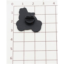 Металлический значок "Лягушонок на мопеде"