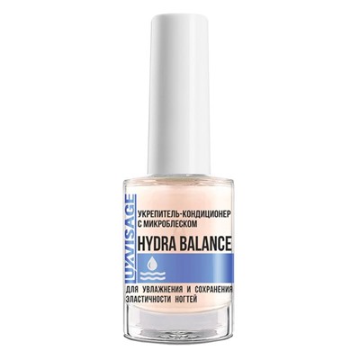 Уход за ногтями Укрепитель-кондиционер с микроблеском Hydra balance LuxVisage