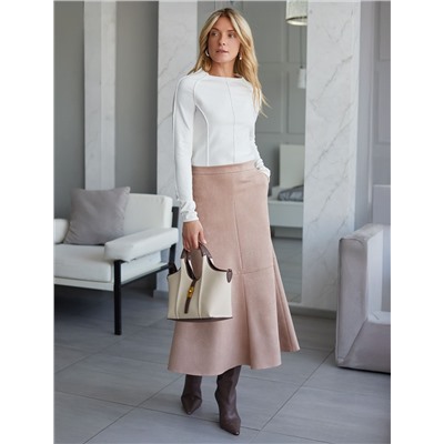 Джемпер тонкой вязки из хлопка с нейлоном