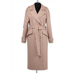 01-10375 Пальто женское демисезонное (пояс)
