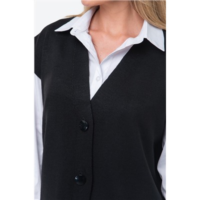 Женский вязаный жилет Happyfox