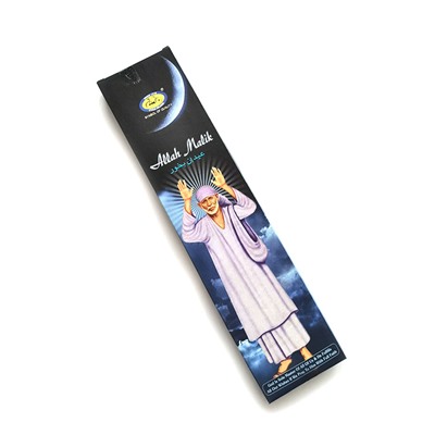 ALLAH MALIK Incense Sticks, Cycle Pure Agarbathies (АЛЛАХ МАЛИК ароматические палочки, Сайкл Пьюр Агарбатис), уп. 20 палочек.