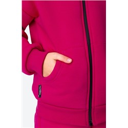 Теплый костюм для девочки из футера с начесом Happyfox