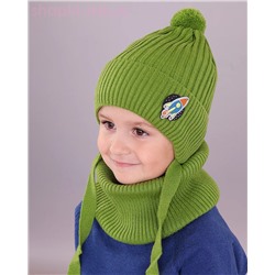 02-42-M Комплект флис (шапка+снуд) (46-50)