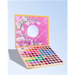 Via Letvass Палетка теней  для век Soft Color, 99 цветов