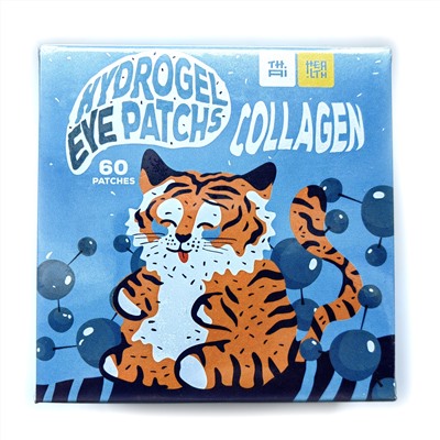 COLLAGEN Hydrogel Eye Patchs, Thai Health (КОЛЛАГЕН гидрогелевые патчи для глаз), уп. 60 патчей.